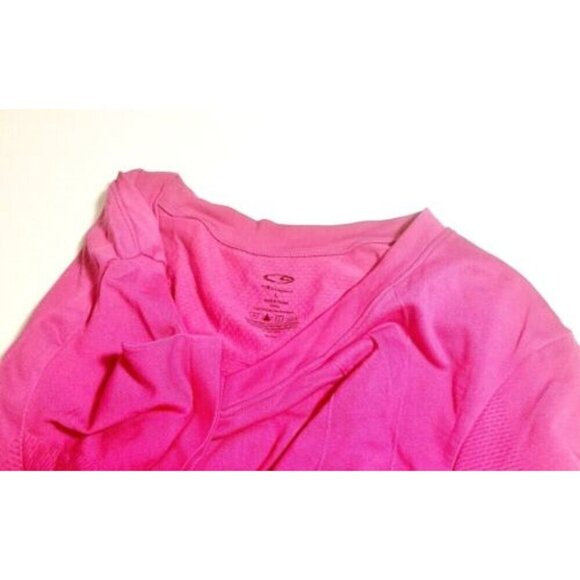 Set Lot of 3 Woman's Short Sleeve Tee Shirt Tops ASSORTED COLORS size LARGE - Picture 4 of 10